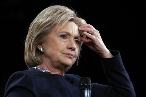 Democratic presidential candidate Hillary Clinton speaks during a campaign stop Friday Jan. 22 2016 in Rochester N.H
