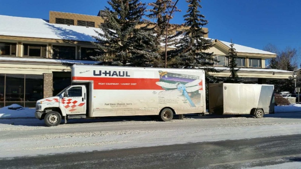 Moving truck stolen Surrey