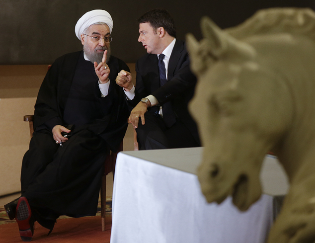 A Rare Meeting Between The Pope And Iran's Leader