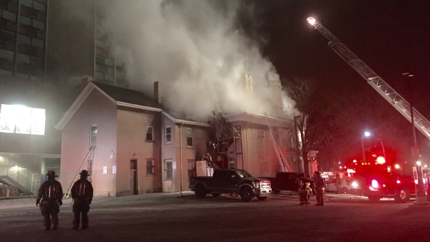 Three Alarm Blaze Downtown