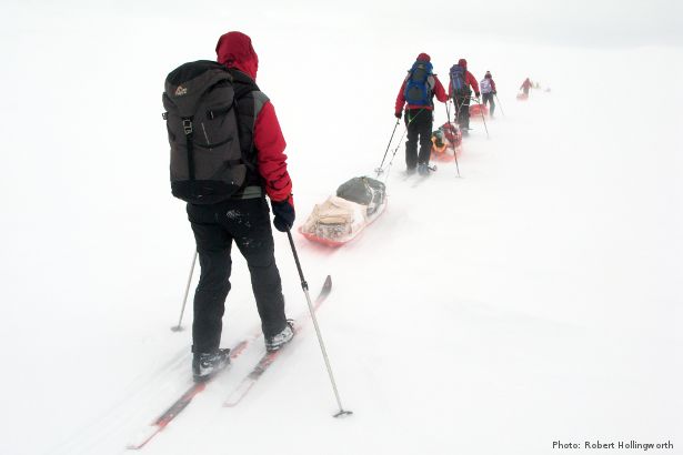 Early Warning Signs of Global Warming: Arctic and Antarctic Warming