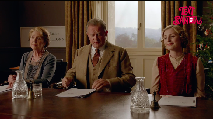 Carson's desperate to play Downton Abbey's Santa - but will Bruce Forsyth or