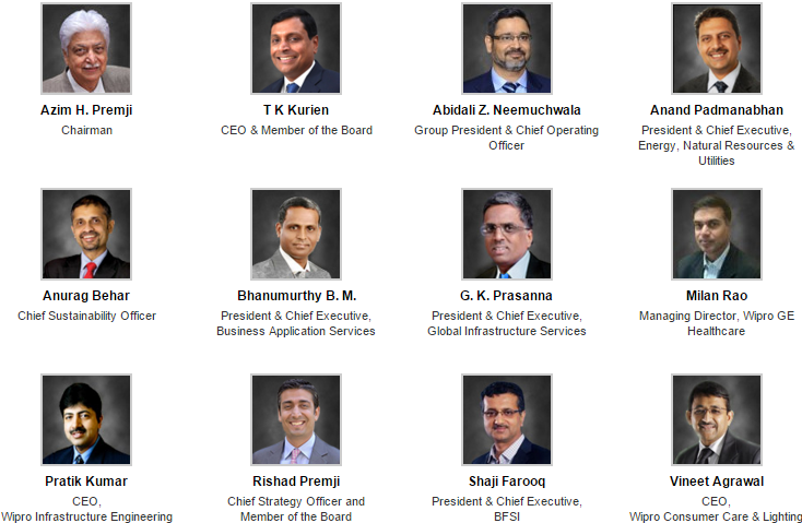 IT services firm Wipro names CEO, vice chairman